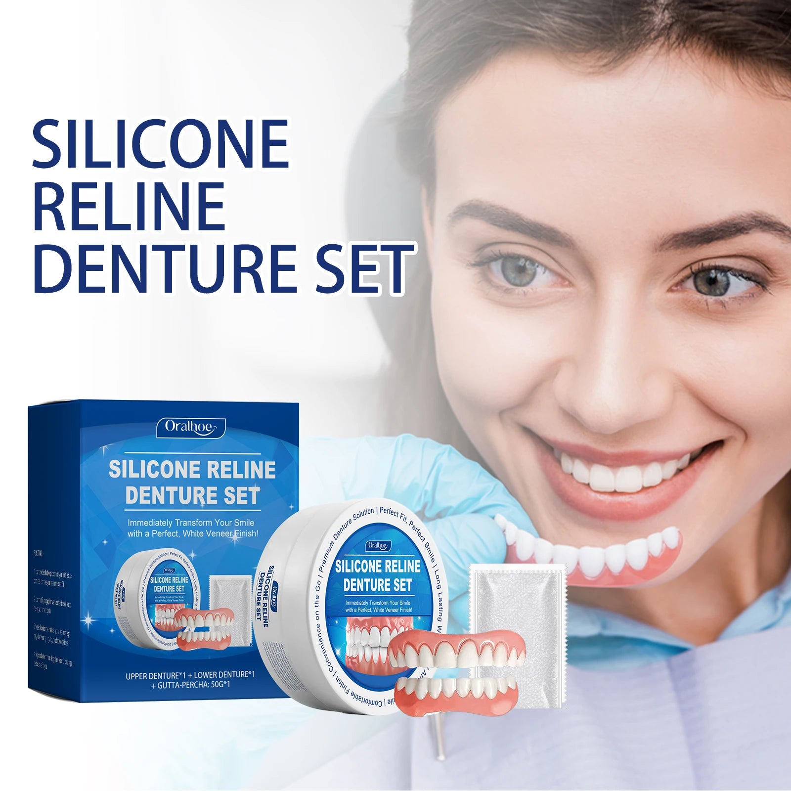 Snap-On Cosmetic Veneers
