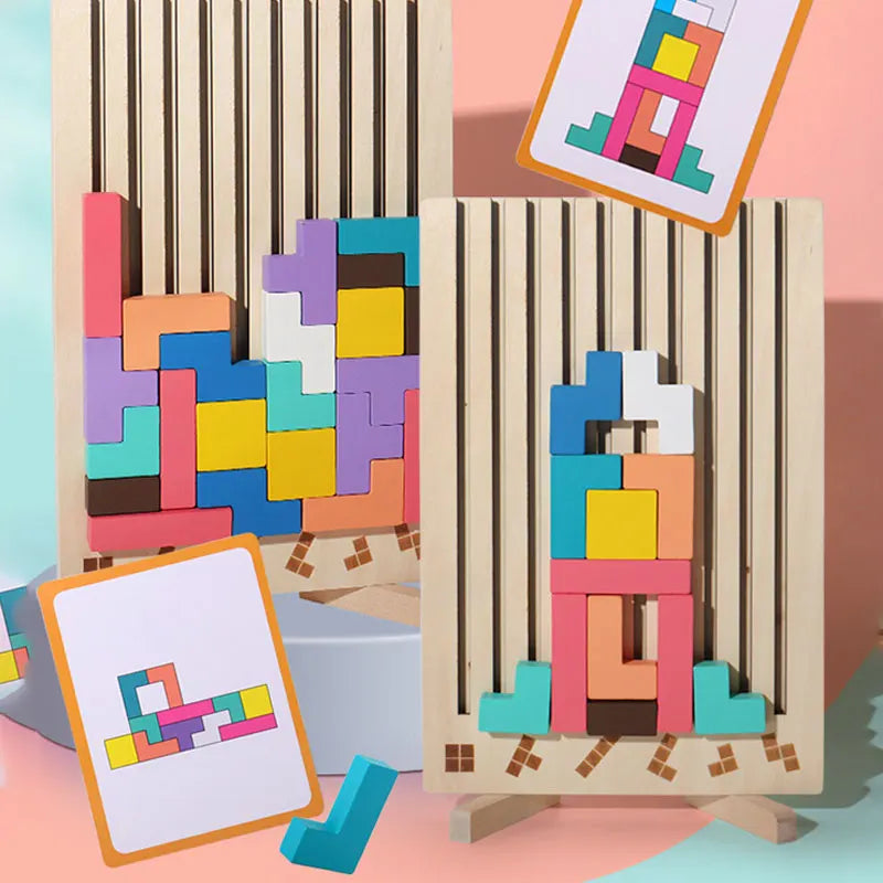 Kids' Montessori Brain Blocks