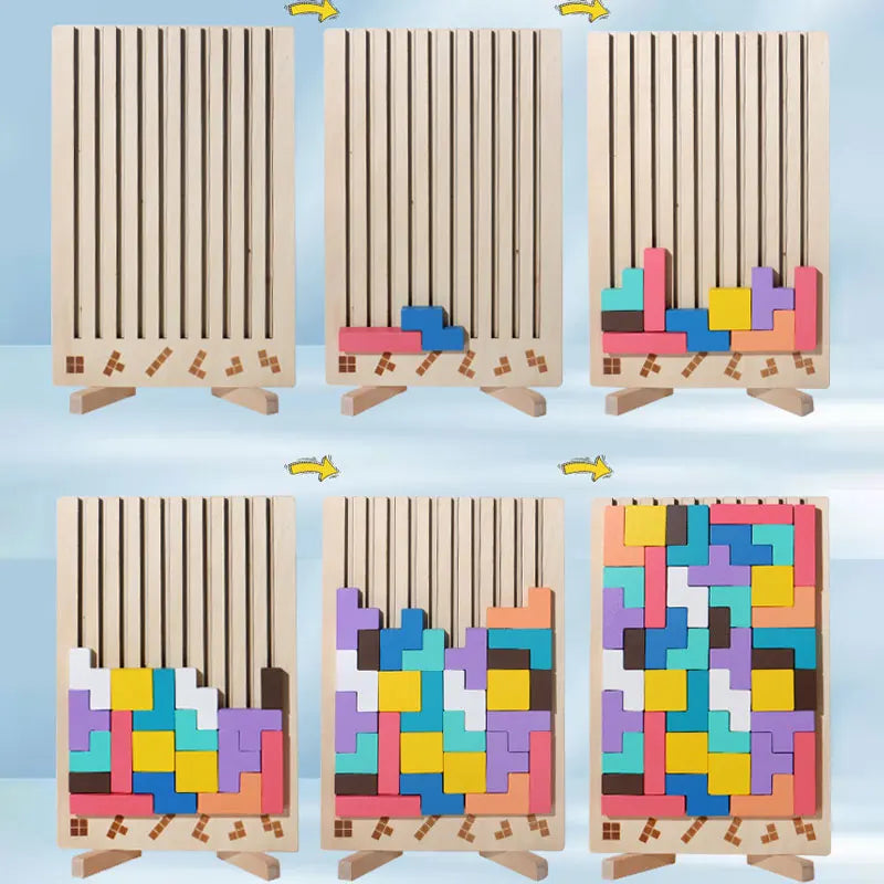 Kids' Montessori Brain Blocks